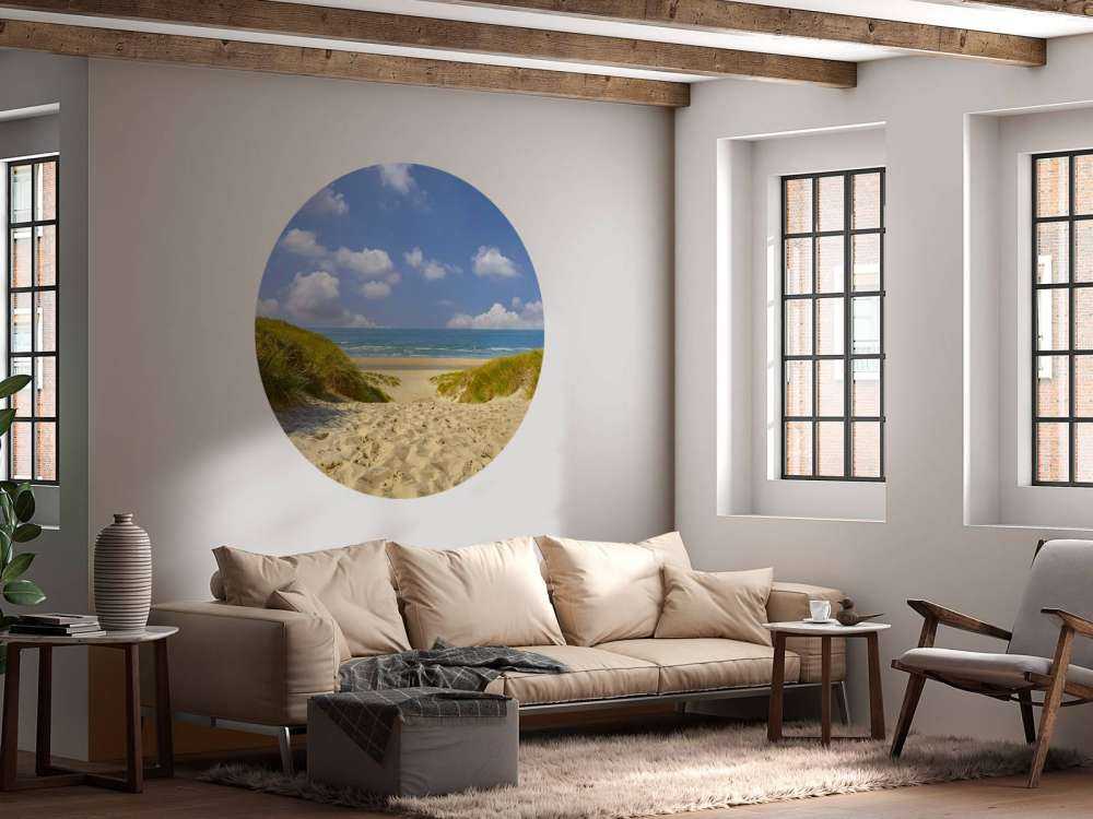 Strandtilgang gjennom sanddynene