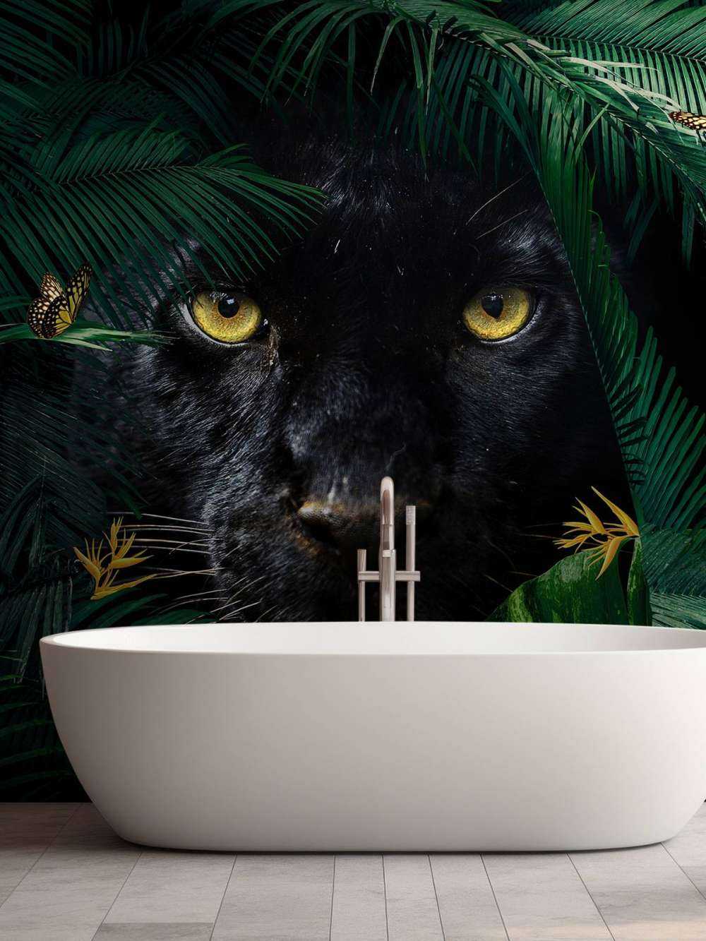 Jungle Panther Portrett