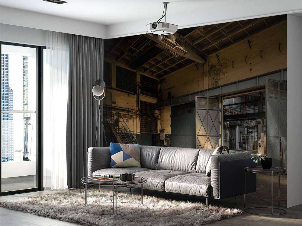 Forlatt gammel fabrikk