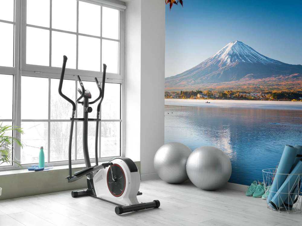 Fuji-fjellet om ettermiddagen