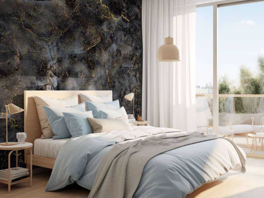 Gylden marmorstruktur