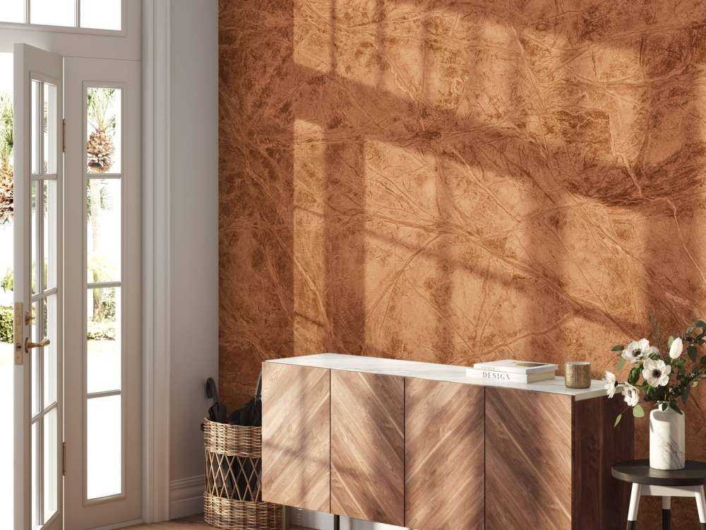 Terrakottamarmor med linjer