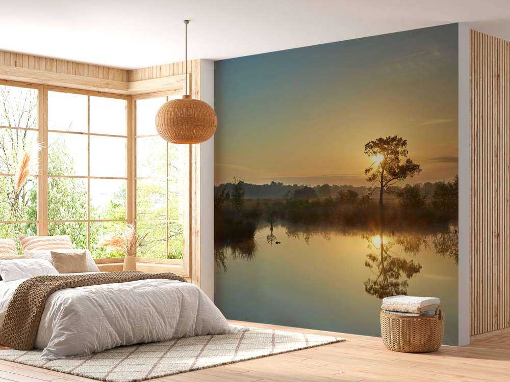 Soloppgang ved bosven