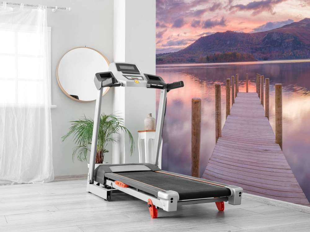 Brygge med solnedgang