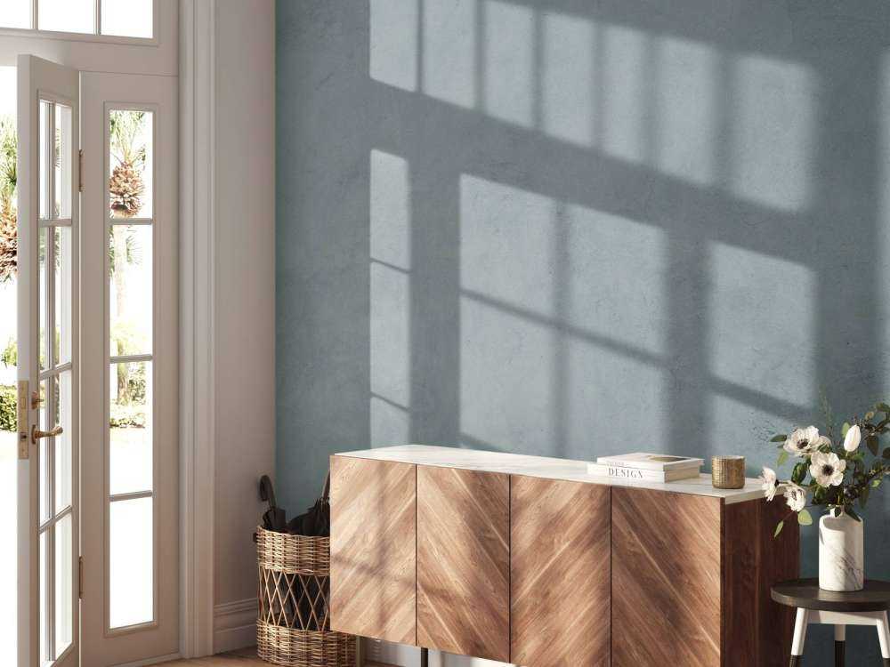 Betong med grønn fargetone