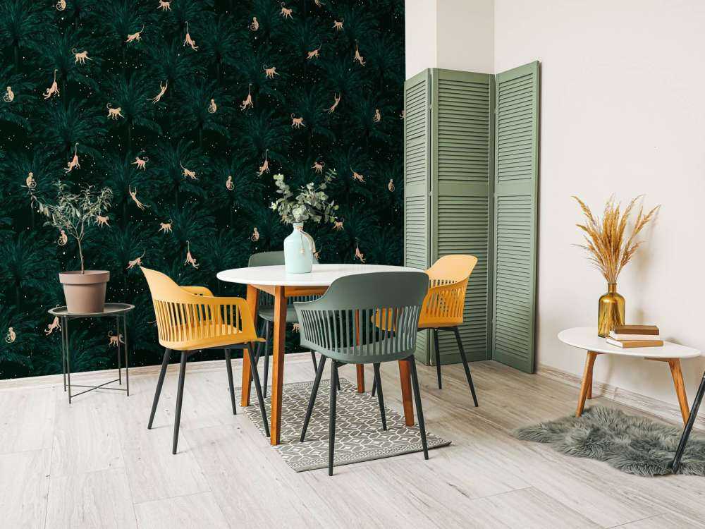 Tropiske aper - grønn