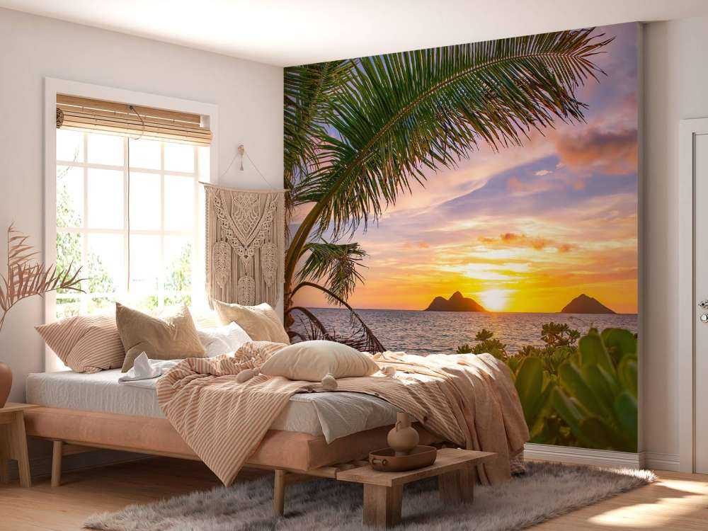 Soloppgang på Lanikai Beach