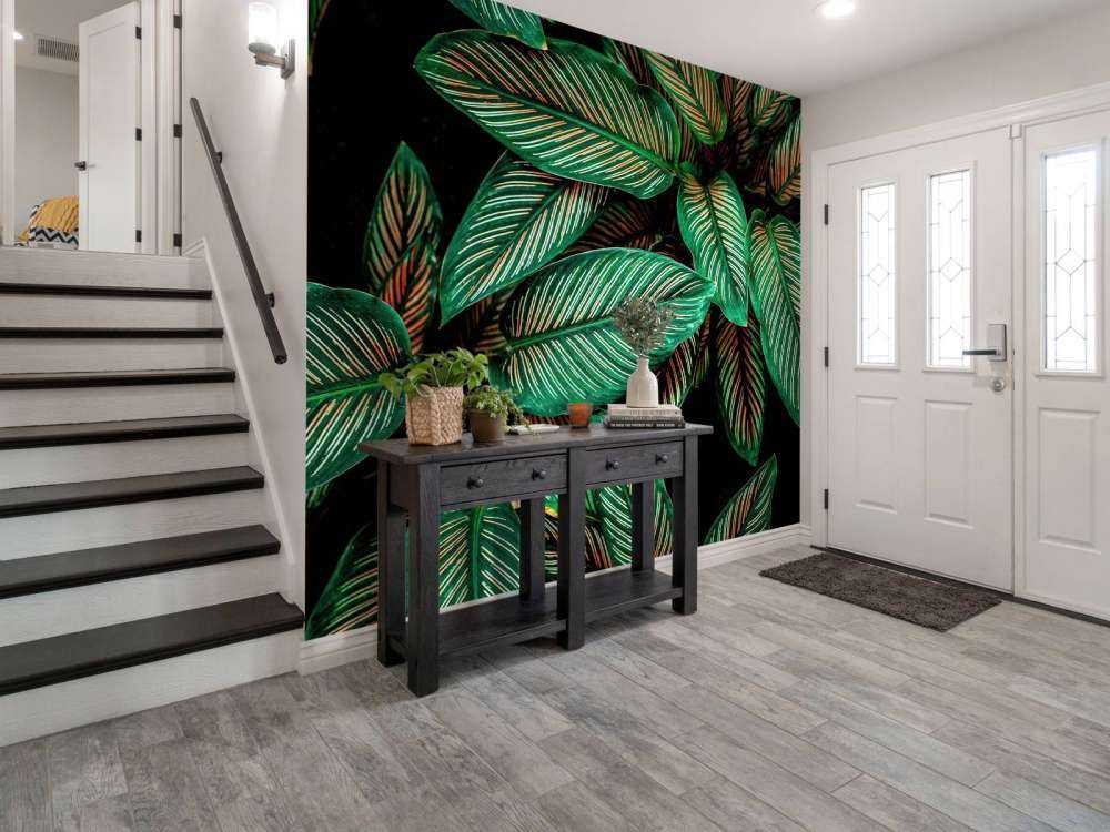 Abstrakte grønne blader