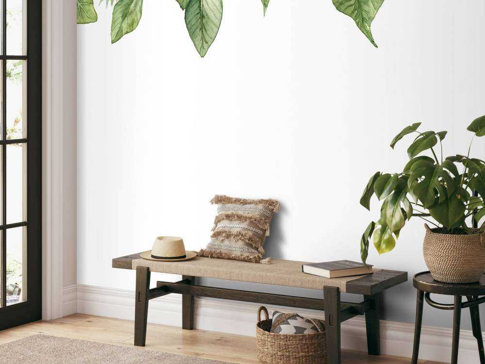 Hengende akvarellblader