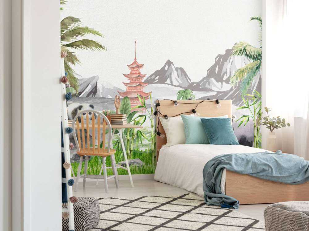 kaktuspandaer i bambusjungelen