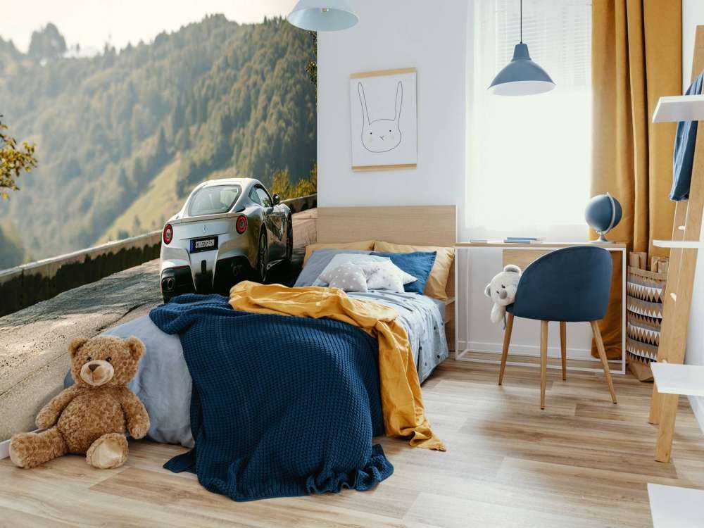 Ferrari F12 genom bergen