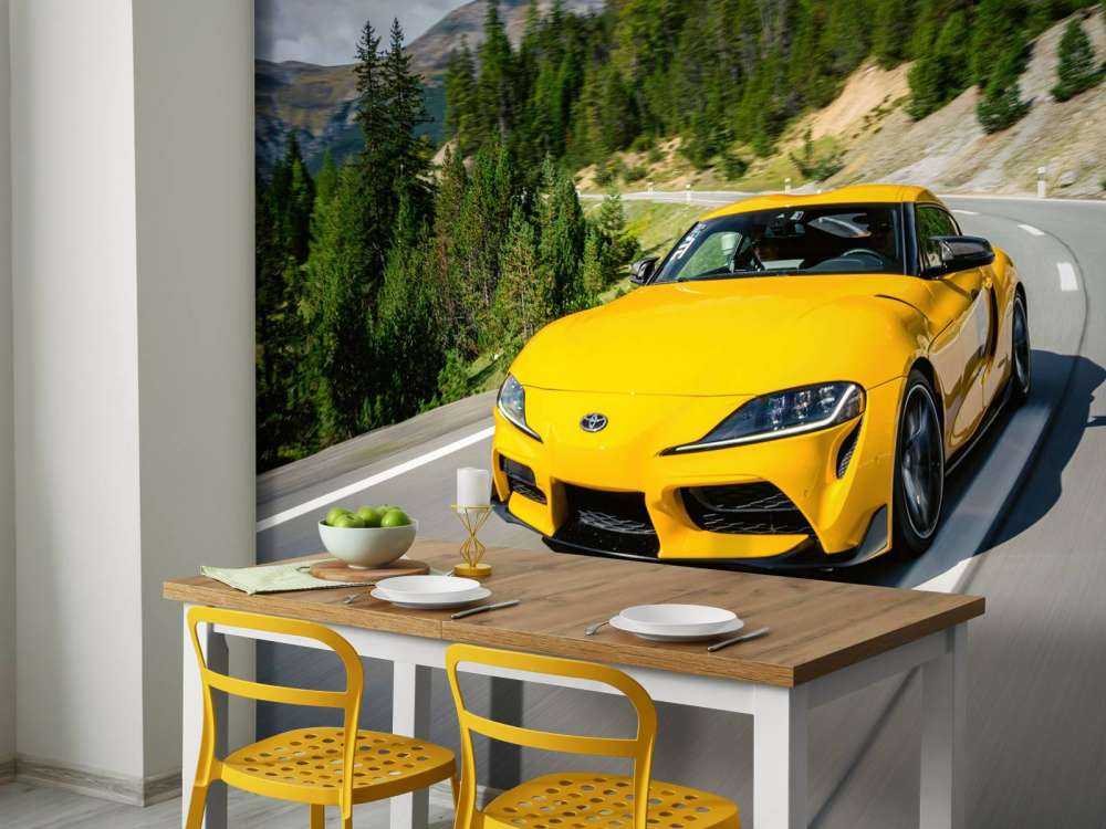 Toyota Supra i bergen