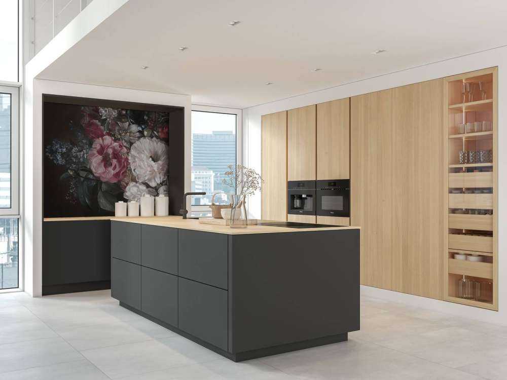 Bukett med lila rosa