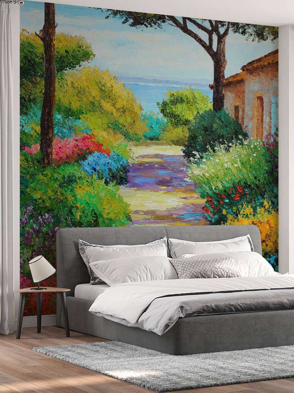 Colorful pathway
