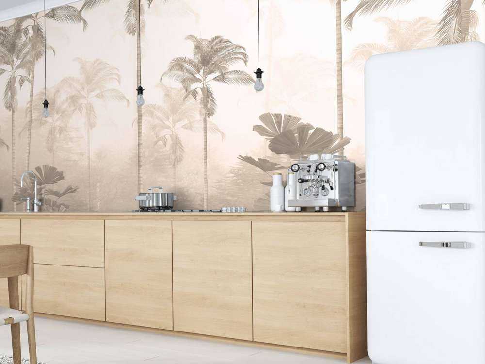 Sepia Tropisk Stillhet