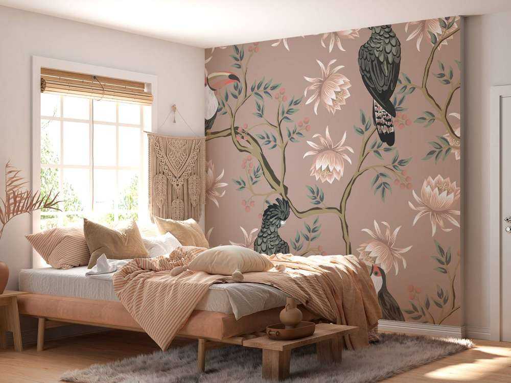 Dans med tukanblommor