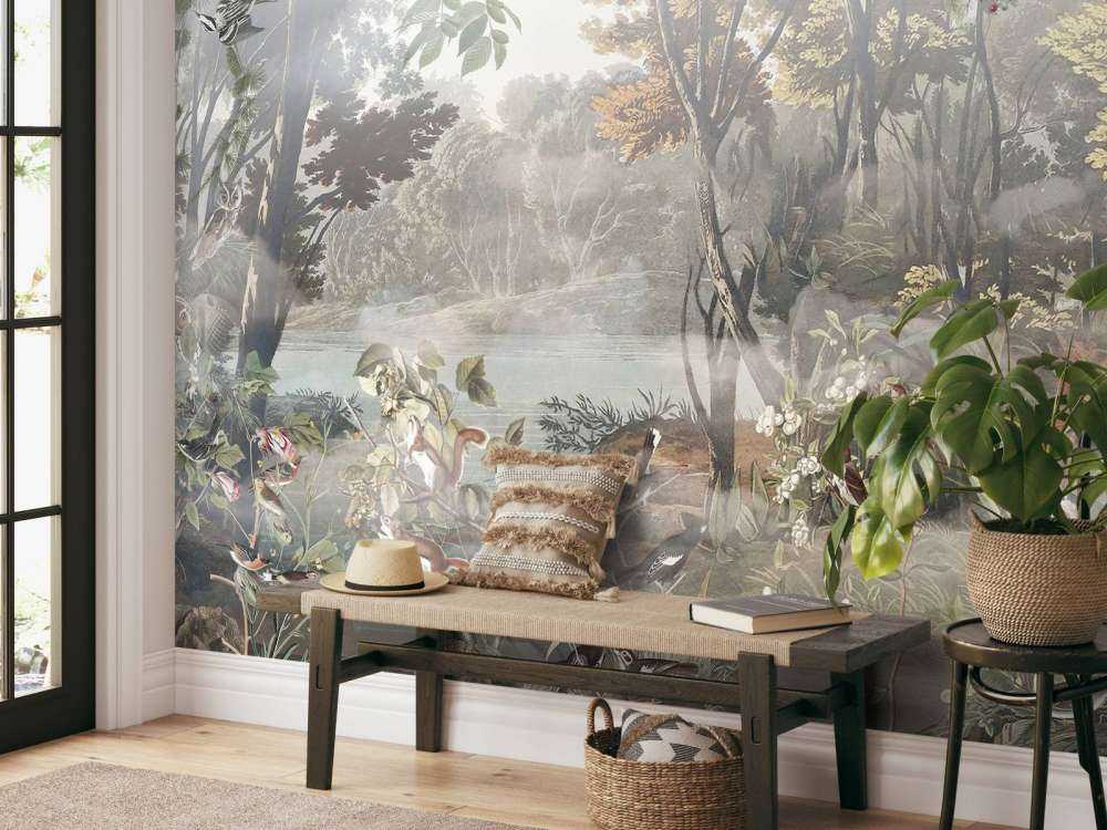 Mystiska Skogs Fåglar