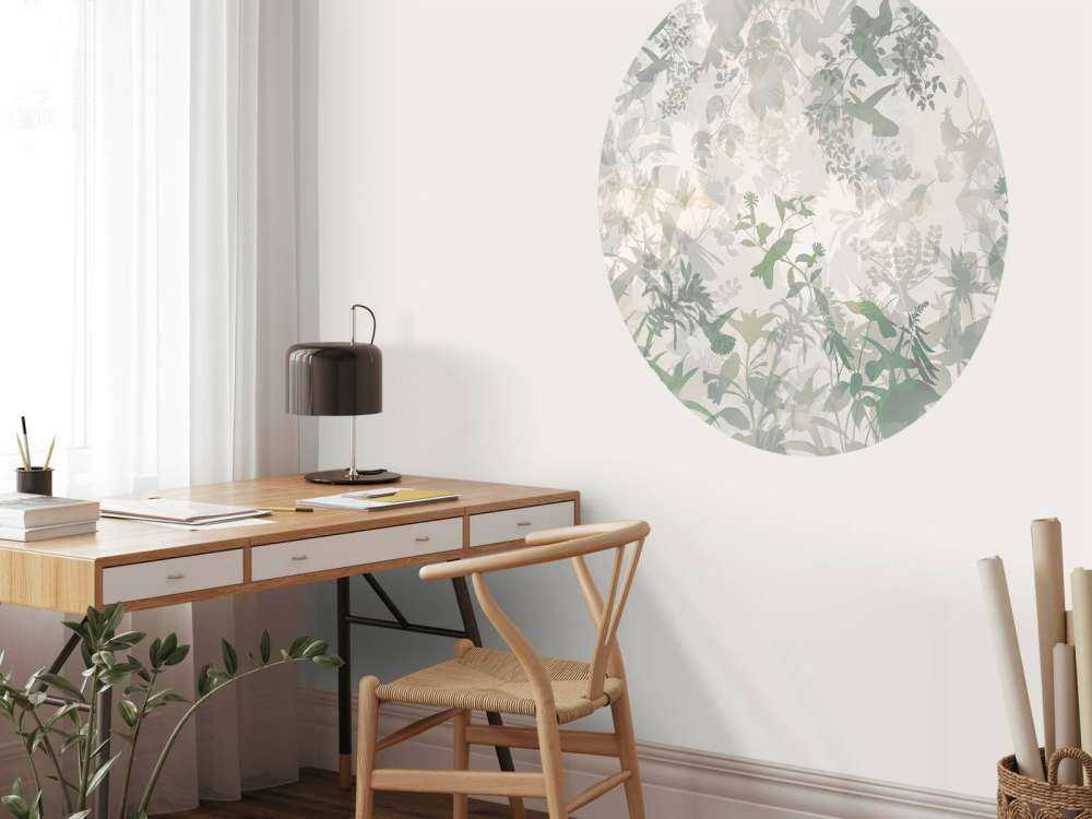 Trädgårdssymfoni i mörkgrön