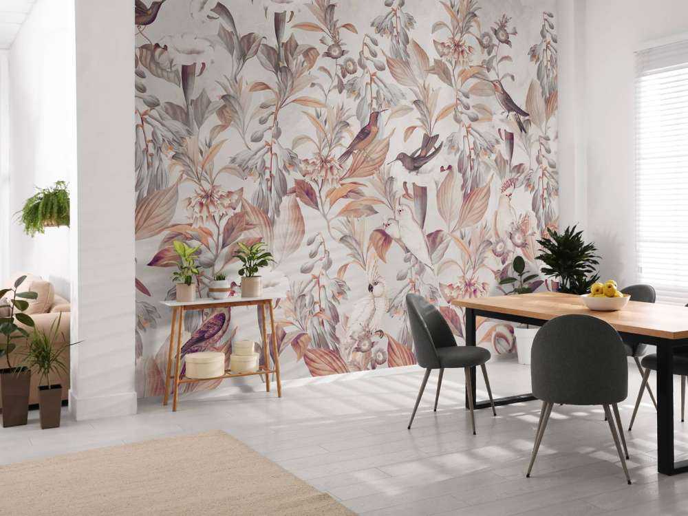 Eterisk fågelsångsblomma - jordig blomma