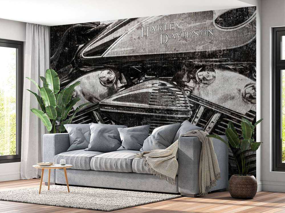 Harley davidson närbild