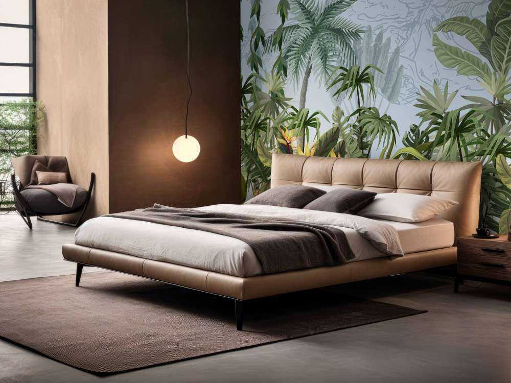 Djungelträd och blommor