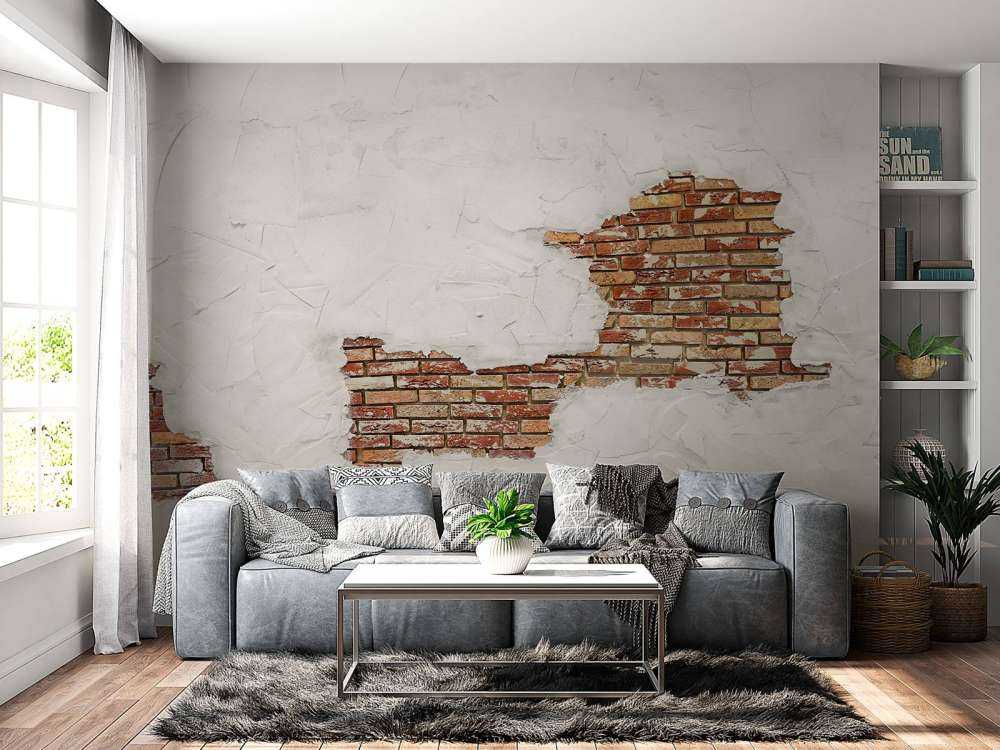 Stucco vägg