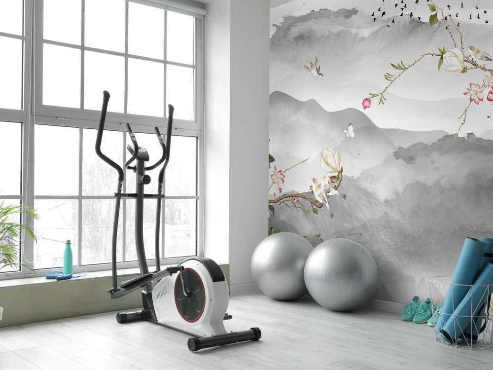 Gråa berg och kullar