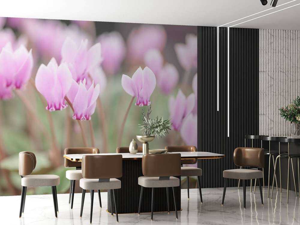 Vackra murgröna blommor