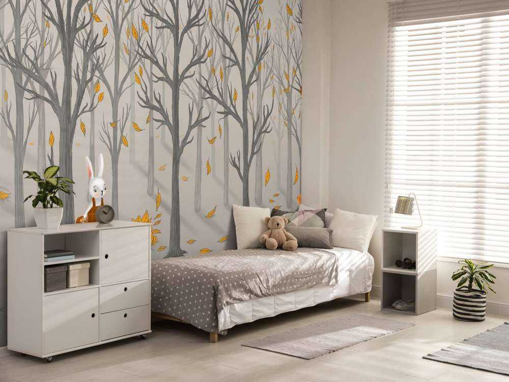 Skogens djur på hösten