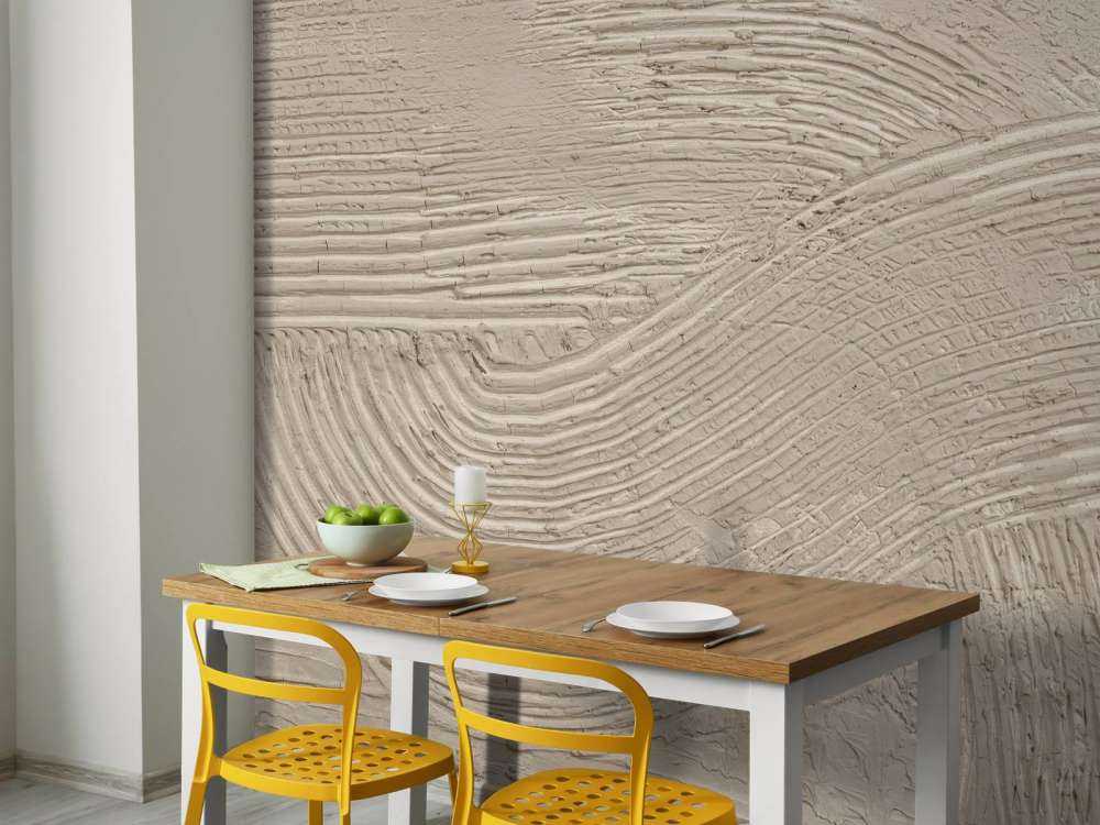 Texturerade linjer i linne