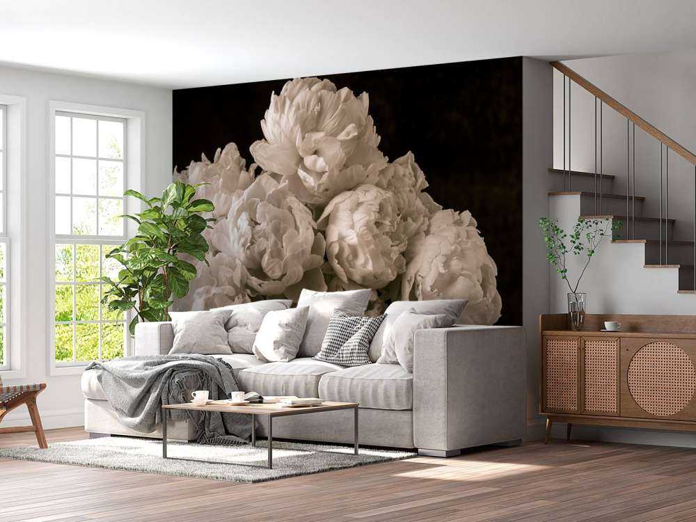 Bussning av pioner vintage