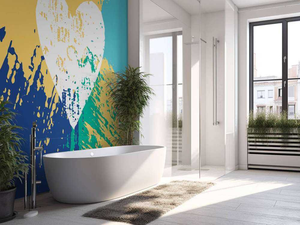 Abstrakta ytor i färg