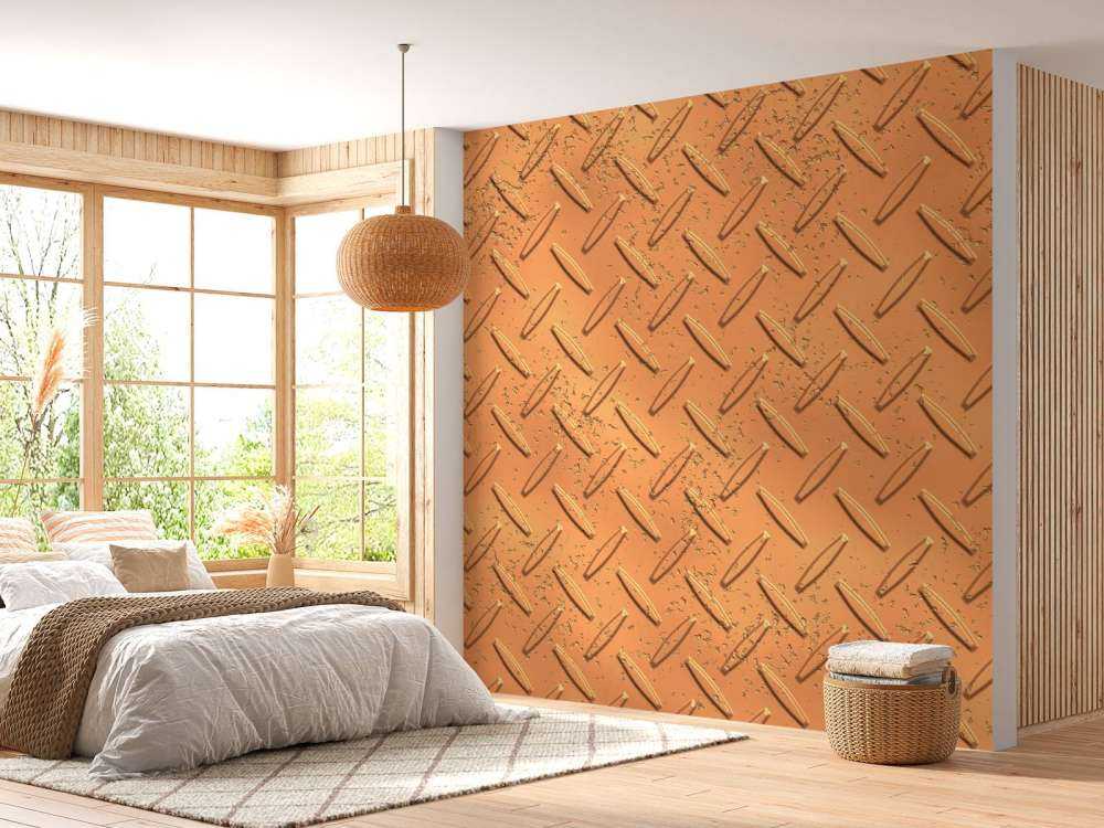 Metallplatta i brons