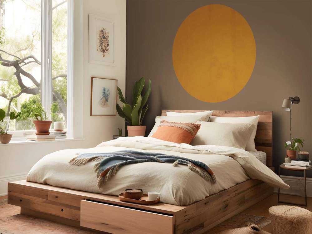 Kunglig orange betong