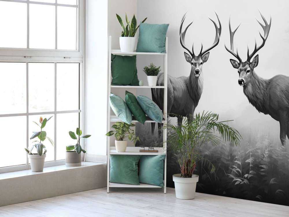 Tågeskovens hjortesymmetri