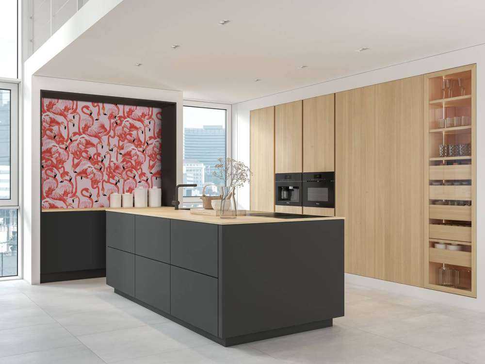 Eksotiske flamingoer