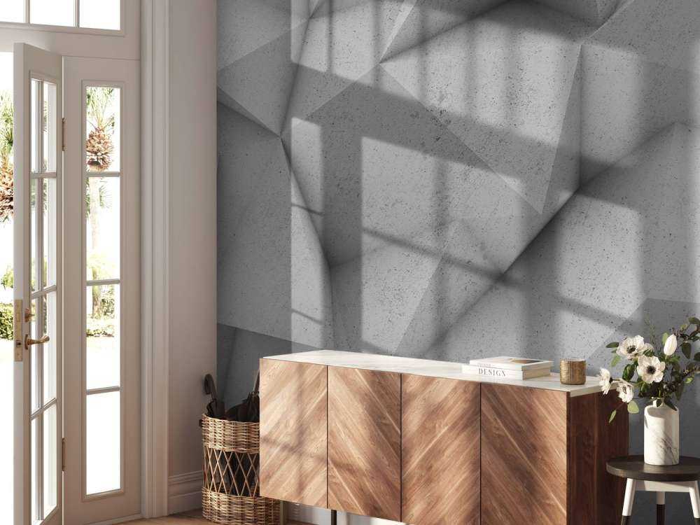 Kantet 3D-beton