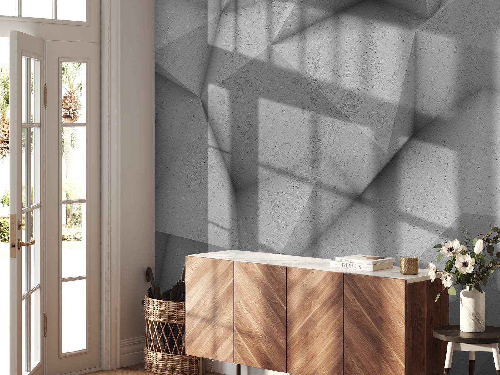 Kantet 3D-beton