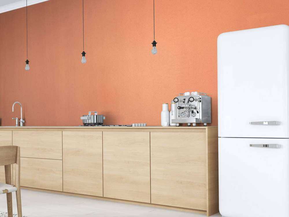 Beton i terracottafarve