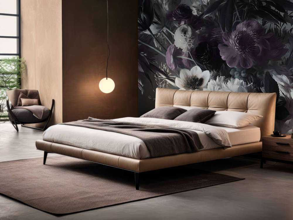 Stort bukett med anemoner Lilla