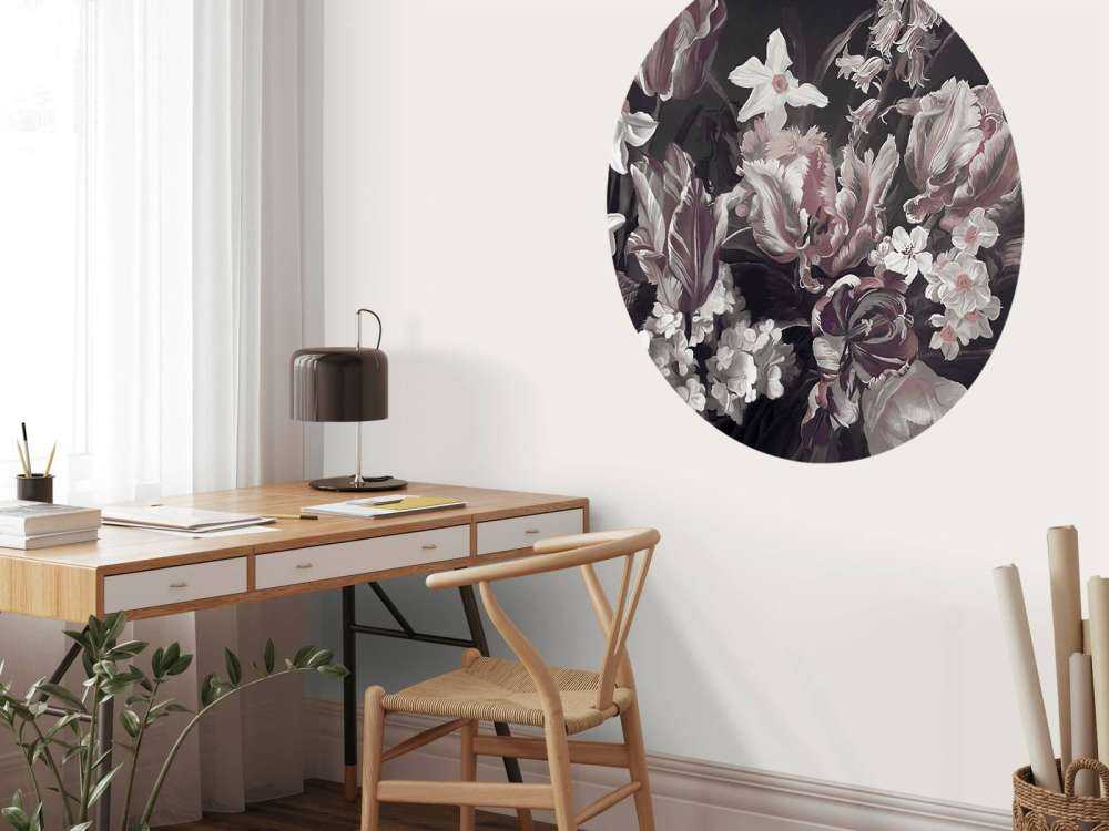 Bukett med rosa pioner