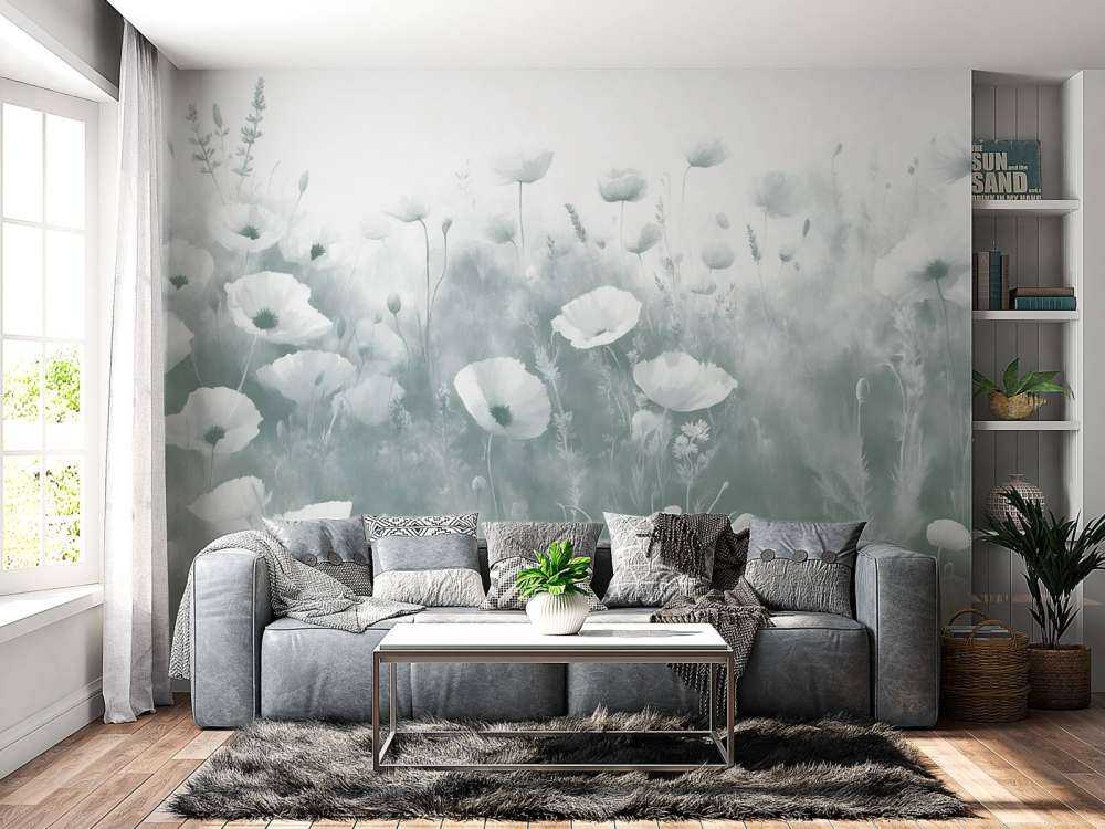 Villblomstdans - mørkegrønn