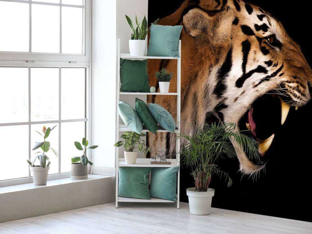 Brølende tiger
