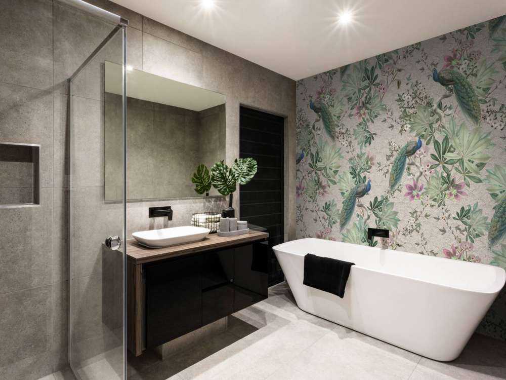 Vintage hagepåfugler - kremfarget