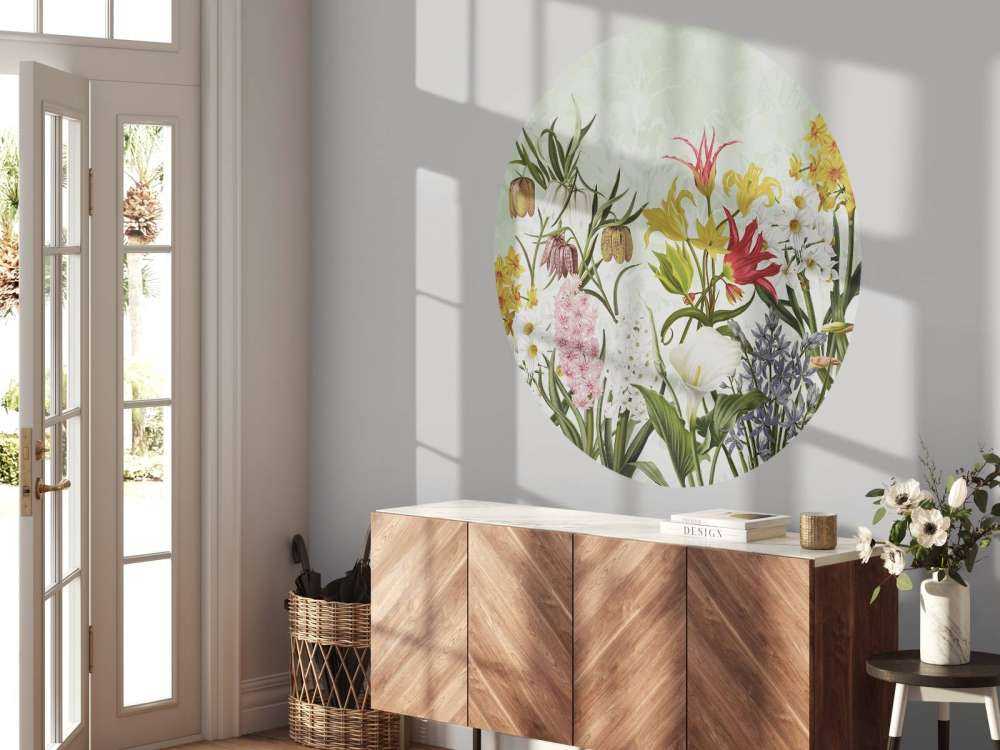 Vårblomster - Frisk Myntegrønn