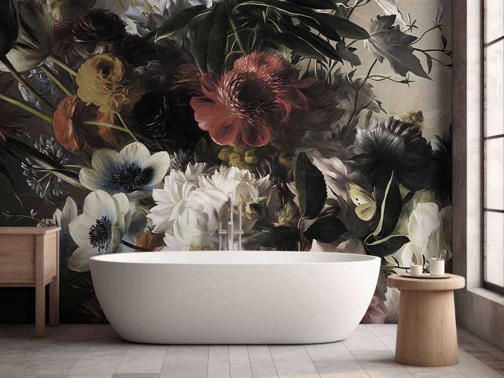 Stort bukett med anemoner