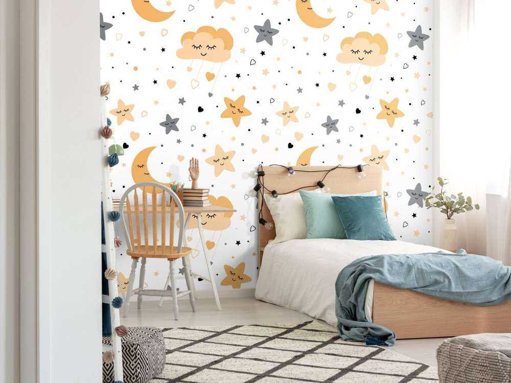 Skyer, måner og stjerner