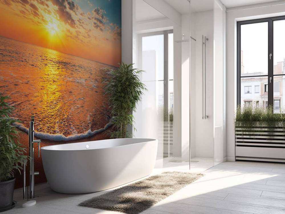 Soloppgang over havet