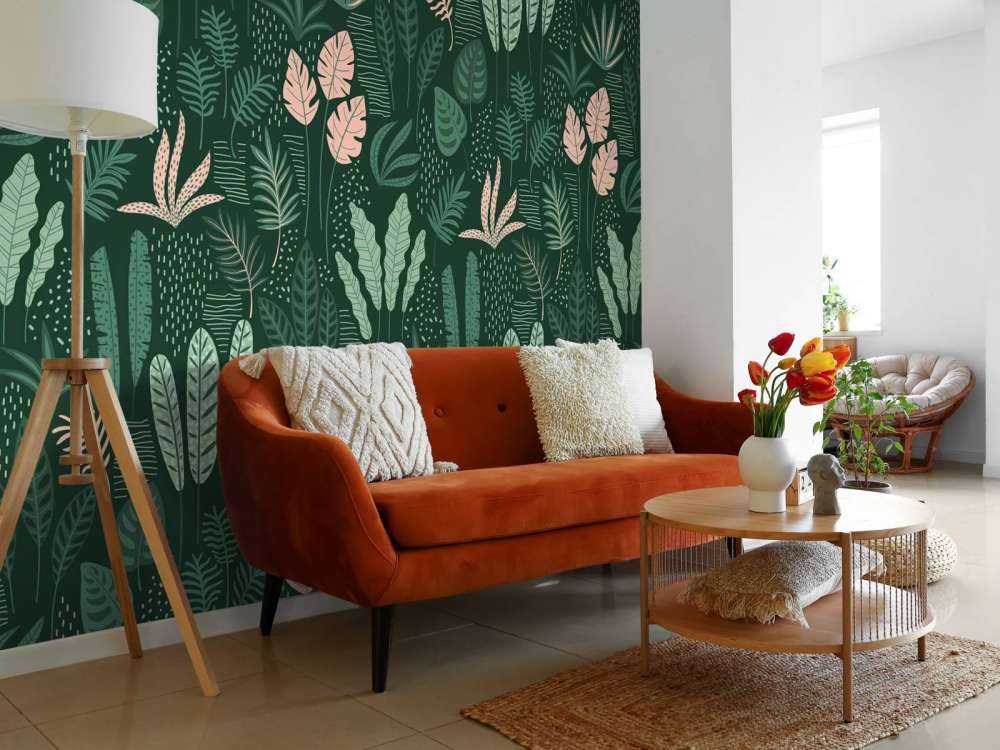 Happy Leaves-mønster