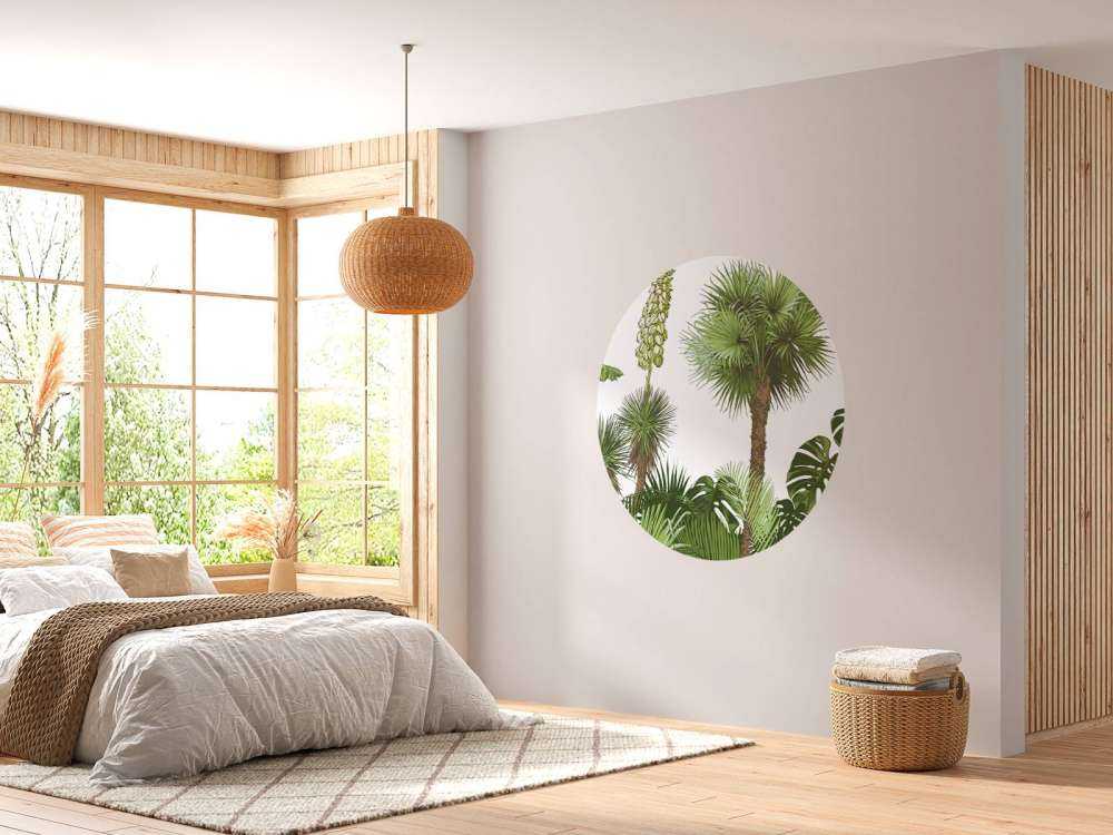 Grønne tropiske planter